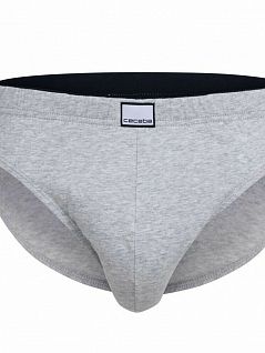 Комфортные трусы на вшивной резинке CECEBA FG010160/M-3XL Серый Меланж